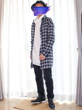 「DESIGNWORKS（デザインワークス）のアイテム」を使った、h-tanさん（メンズ・173cm）の秋コーディネート