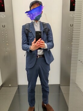 「MACKINTOSH PHILOSOPHY（ﾏｯｷﾝﾄｯｼｭ ﾌｨﾛｿﾌｨｰ）のアイテム（ジャケット/アウター）」を使った、h-tanさん（メンズ・173cm）の夏コーディネート