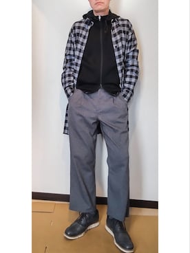 「DESIGNWORKS（デザインワークス）のアイテム」を使った、h-tanさん（メンズ・173cm）の春コーディネート