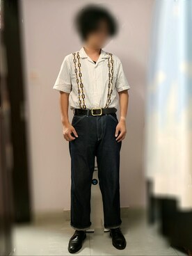 「Universal Works（ユニバーサルワークス）のアイテム」を使った、setaroさん（メンズ・172cm）の秋コーディネート