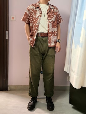 「170cm」｜setaroさん（メンズ・172cm）の春コーディネート
