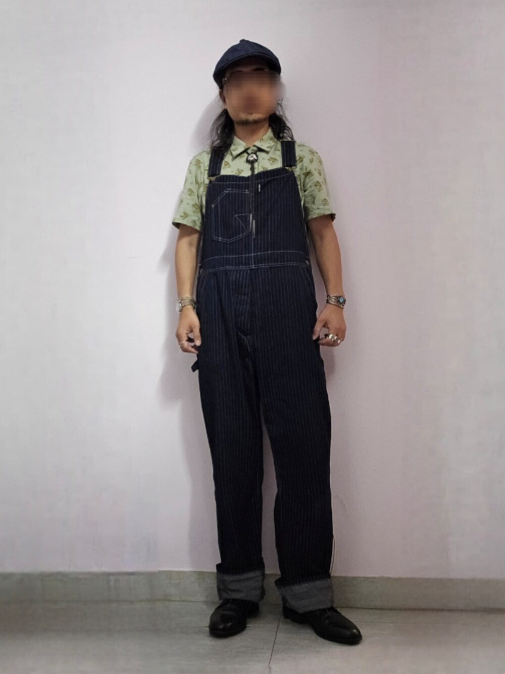 RRL（ダブル アール エル）の「ホースプリント ジャージー ポロシャツ