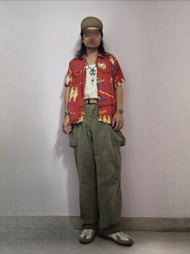 setaroさん（メンズ・172cm）の夏コーディネート