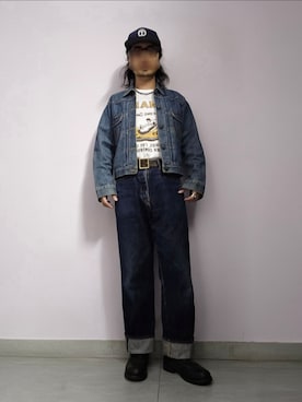 setaroさん（メンズ・172cm）の冬コーディネート