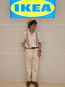 「Universal Works（ユニバーサルワークス）のアイテム」を使った、setaroさん（メンズ・172cm）の春コーディネート