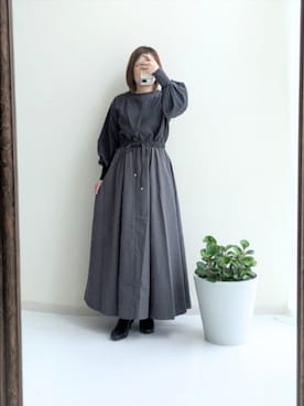 「nissen（ニッセン）のアイテム」を使った、cooさん（レディース・155cm）の秋コーディネート