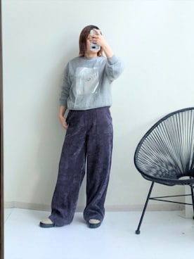 「nissen（ニッセン）のアイテム」を使った、cooさん（レディース・155cm）の秋コーディネート