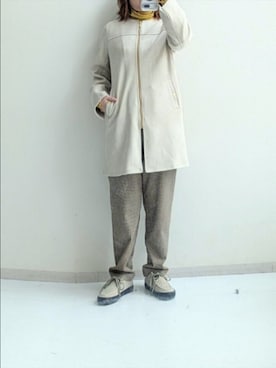 「nissen（ニッセン）のアイテム」を使った、cooさん（レディース・155cm）の秋コーディネート