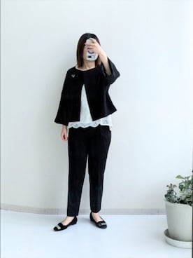 cooさん（レディース・155cm）の冬コーディネート