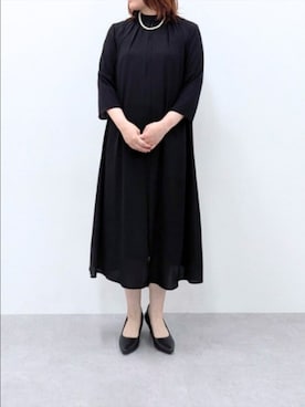 「Callarus（カラルス）のアイテム（スーツセット）」を使った、cooさん（レディース・155cm）の夏コーディネート