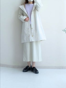 「ナロースカート」｜cooさん（レディース・155cm）の秋コーディネート