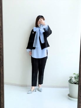 「セレモニー」｜cooさん（レディース・155cm）の冬コーディネート