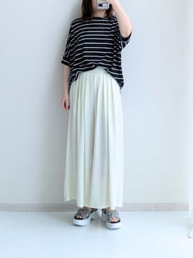 「レディースファッション」｜cooさん（レディース・155cm）の春コーディネート