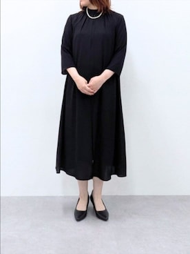 「150cm台コーデ」｜「アイテム（スーツセット）」を使った、cooさん（レディース・155cm）の夏コーディネート
