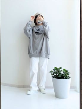 「nissen（ニッセン）のアイテム」を使った、cooさん（レディース・155cm）の夏コーディネート