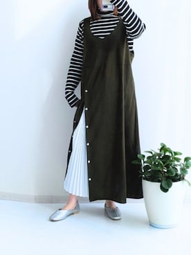 「レギュラー」｜「アイテム（パンプス）」を使った、cooさん（レディース・155cm）の春コーディネート