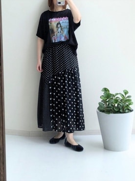 「nissen（ニッセン）のアイテム」を使った、cooさん（レディース・155cm）の秋コーディネート