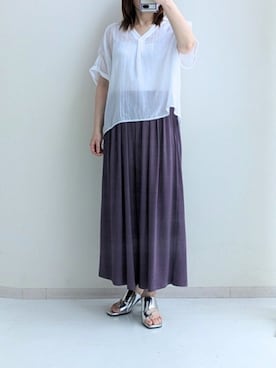 「レディースファッション」｜cooさん（レディース・155cm）の春コーディネート