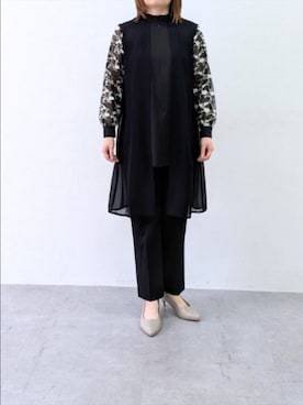 「nissen（ニッセン）のアイテム」を使った、cooさん（レディース・155cm）の春コーディネート