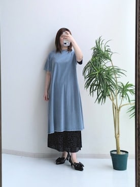 「レギュラー」｜「アイテム（パンプス）」を使った、cooさん（レディース・155cm）の夏コーディネート