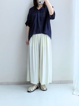 「レディースファッション」｜cooさん（レディース・155cm）の春コーディネート