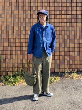 「CONVERSE ALL STAR（コンバースオールスター）のアイテム」を使った、Unicoichiさん（メンズ・165cm）の春コーディネート