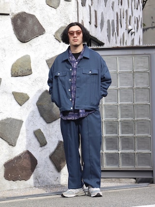 Keboz チャコールグレー カバーオール Lサイズ 1696756703_320.jpg