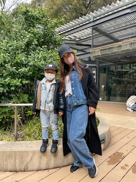 「GRL（グレイル）のアイテム」を使った、haru8haru8さん（キッズ・110cm）の春コーディネート