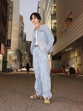 asahiさん（メンズ・178cm）の冬コーディネート