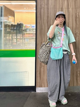 「アイテム（サンダル）」を使った、OBASanNOʕ•ᴥ•ʔさん（レディース・161cm・40代）の秋コーディネート