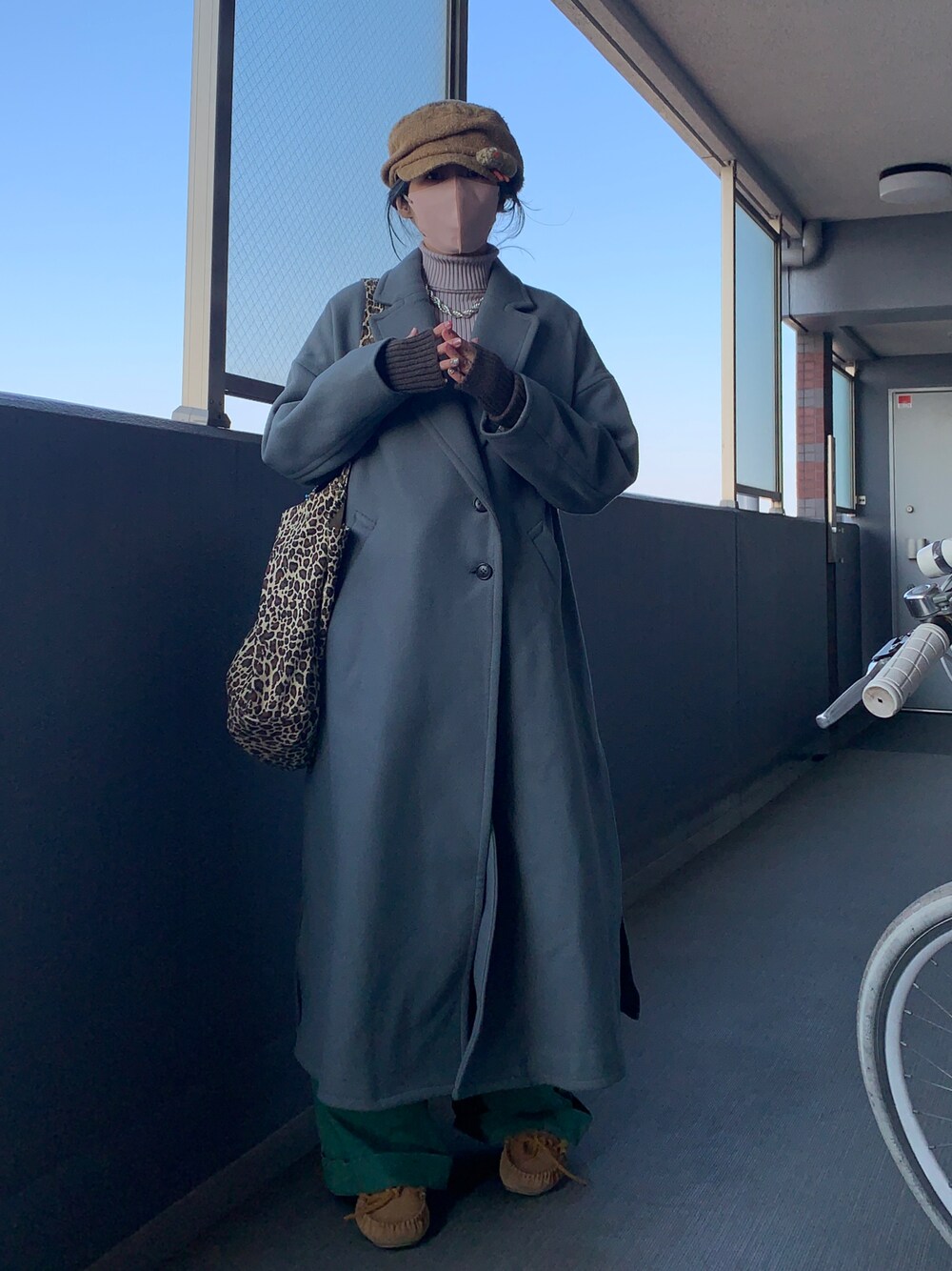 【希少】SLOBE IENA Fi.m メルトンフレアテーラーコート SLOBE IENA（スローブイエナ）の「SLOBE IENA Fi.m メルトン
