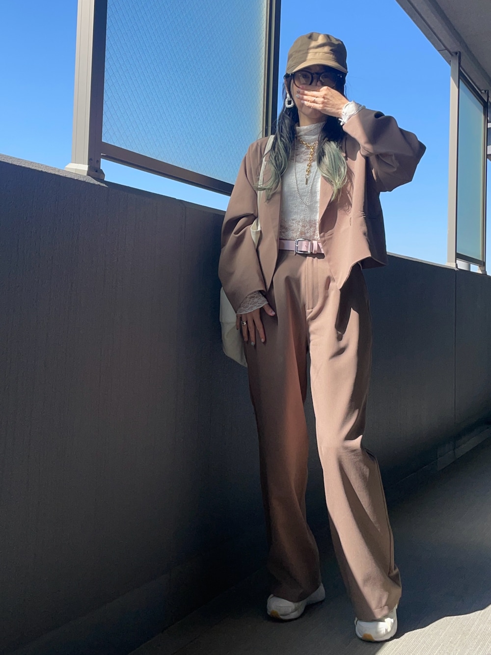 OBASanNOʕ•ᴥ•ʔ|NEW ERAのキャップを使ったコーディネート - WEAR
