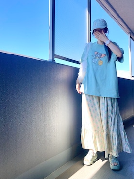 「アイテム（サンダル）」を使った、OBASanNOʕ•ᴥ•ʔさん（レディース・161cm・40代）の秋コーディネート