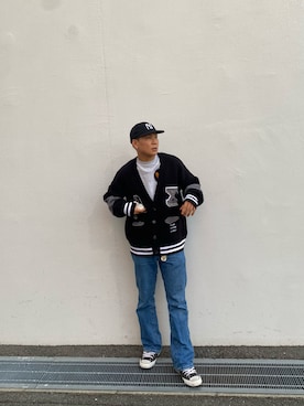 木山皓介さん（メンズ・174cm）の秋コーディネート