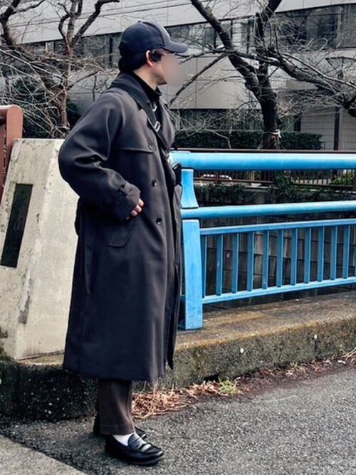 LIDNM（リドム）の「CLASSICAL WIDE TRENCH（トレンチコート）」 - WEAR