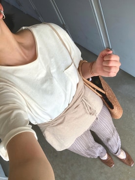 mokashidamoさん(レディース・169cm)の夏コーディネート