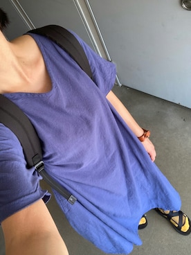 「MUSE（ミューズ）のアイテム」を使った、mokashidamoさん（レディース・169cm）の夏コーディネート