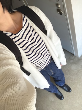 「pacsafe（パックセーフ）のアイテム」を使った、mokashidamoさん（レディース・169cm）の春コーディネート