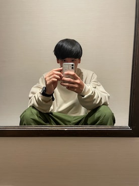 「nike」｜「アイテム（その他）」を使った、ワタさん（メンズ・176cm）の冬コーディネート