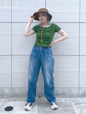 MIKUさん（レディース・158cm）の夏コーディネート