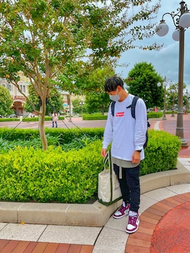 「BLACKTAILOR（ブラックテイラー）のアイテム」を使った、1986takaさん（メンズ・175cm）の秋コーディネート