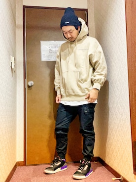 「BLACKTAILOR（ブラックテイラー）のアイテム」を使った、1986takaさん（メンズ・175cm）の秋コーディネート