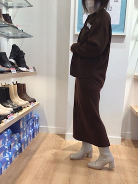 「オリエンタルトラフィック」｜「アイテム（ワンピース/ドレス）」を使った、ORiental TRaffic仙台港店さん（レディース・158cm）の冬コーディネート