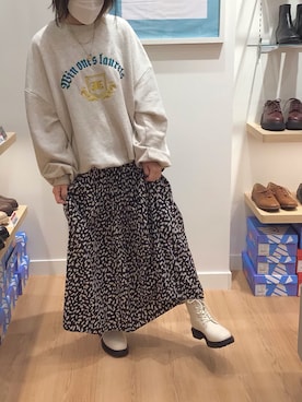 ORiental TRaffic仙台港店さん（レディース・158cm）の冬コーディネート