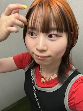 「アイテム（シュシュ）」を使った、takiさん（レディース・158cm）の夏コーディネート