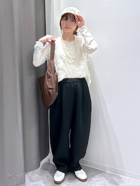 「アイテム（腕時計）」を使った、takiさん（レディース・158cm）の秋コーディネート
