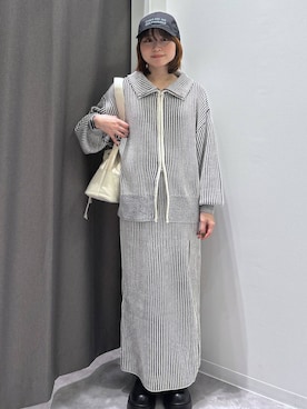 「アイテム（腕時計）」を使った、takiさん（レディース・158cm）の秋コーディネート
