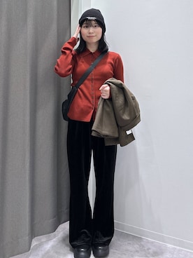 「LAKOLE（ラコレ）のアイテム」を使った、takiさん（レディース・158cm）の秋コーディネート
