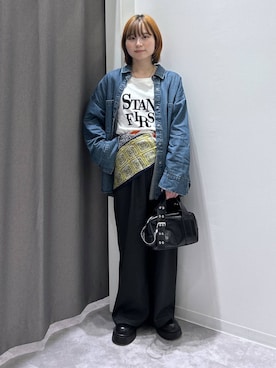 「アイテム（財布/小物）」を使った、takiさん（レディース・158cm・20代）の秋コーディネート