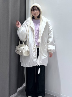 「アイテム（デジタル腕時計）」を使った、takiさん（レディース・158cm）の秋コーディネート